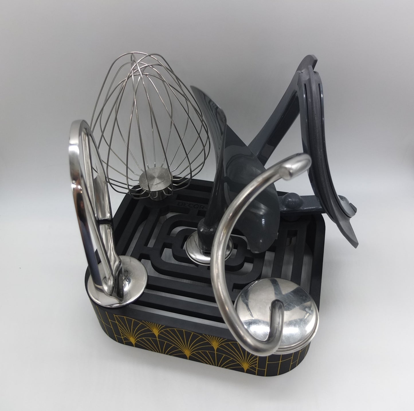 Kenwood Chef Aufsätze Halter für 5 Aufsätze Art Deco Stil