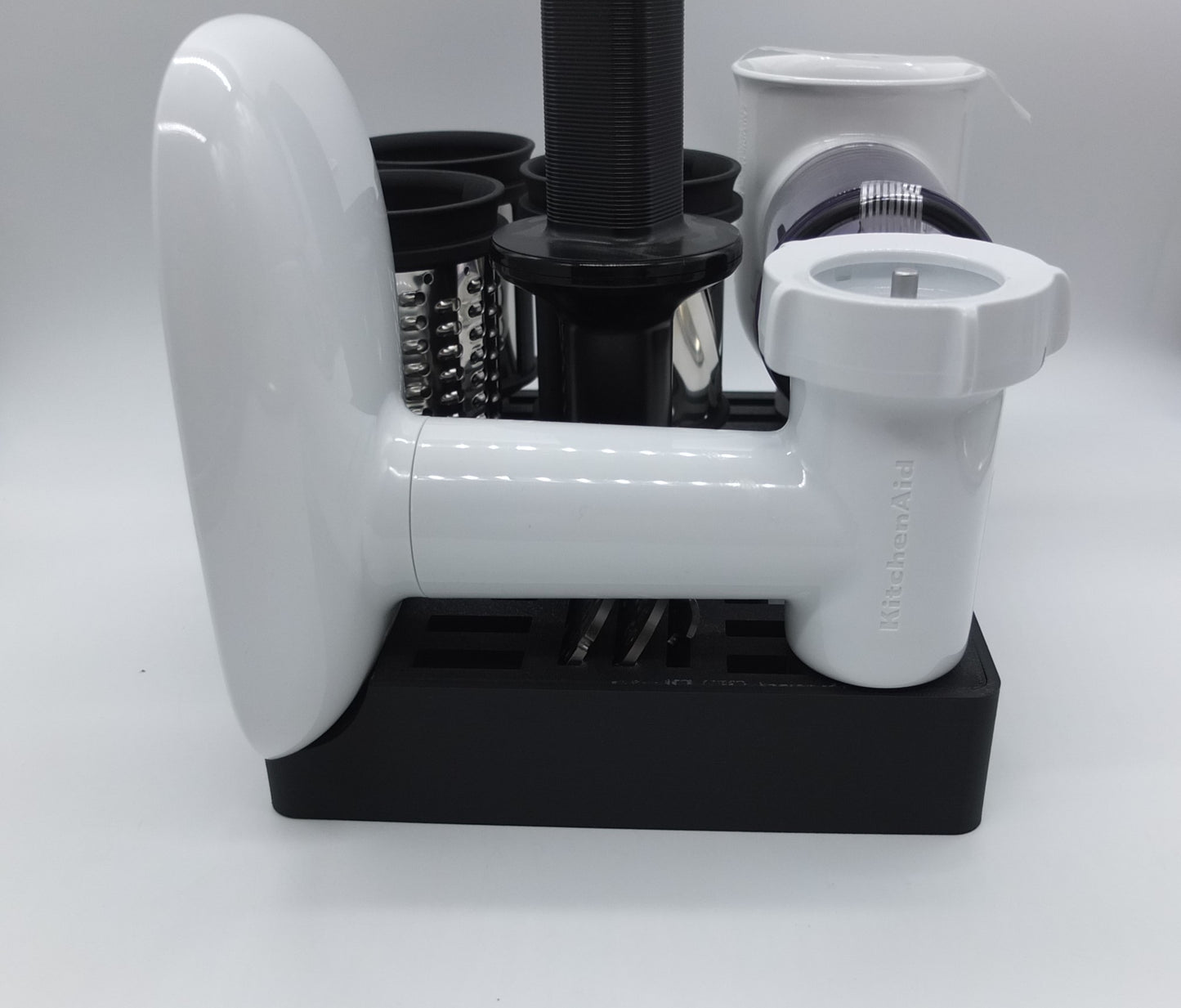 KitchenAid Aufsätze Halter für Raspel und Fleischwolf Art Deco Stil