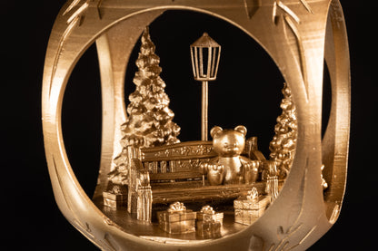 Christmas tree bauble railway fall damage SALE