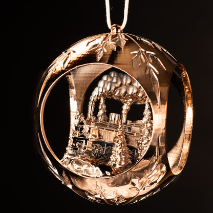 Christbaumkugel Eisenbahn Glanz