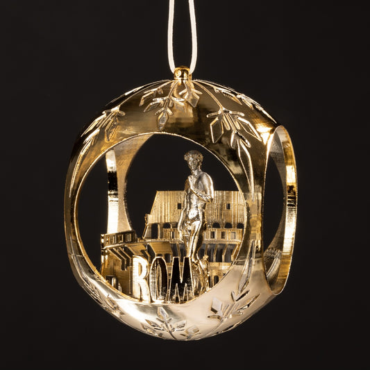 Christmas tree bauble railway shine