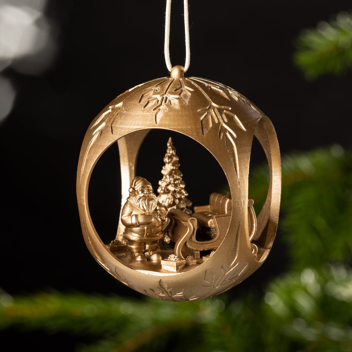 Christmas tree ball Santa Claus – Decor-Krueger