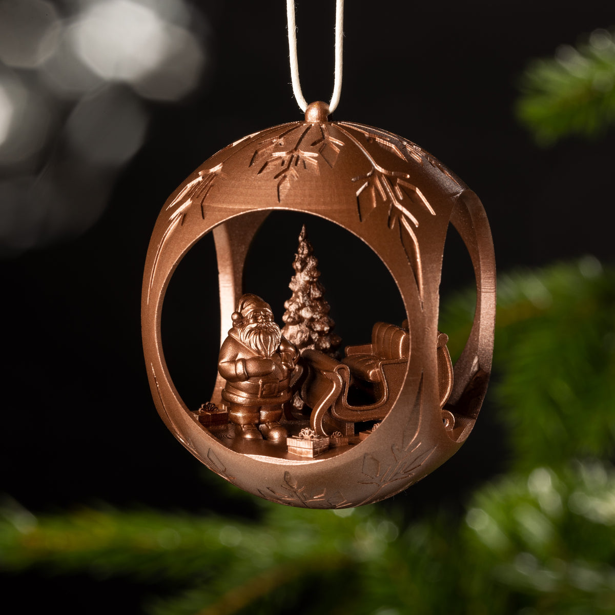 Christmas tree ball Santa Claus – Decor-Krueger